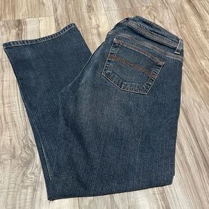 Express Crop Jeans Dark Wash